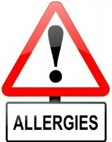 allergies warning