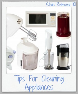 Tips For Cleaning Appliances Of All Types