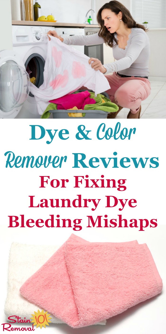 How to remove colors that bleed onto whites