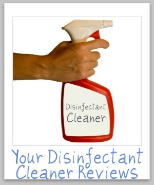 disinfectant cleaners