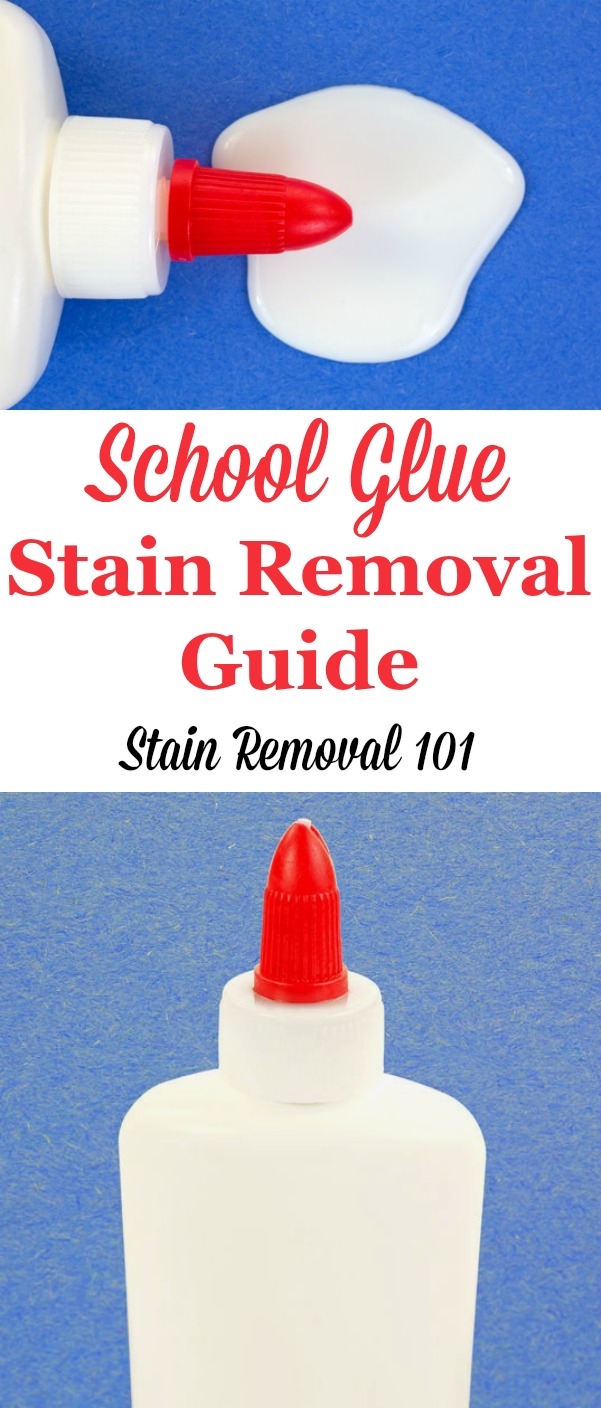 School Glue Stain Removal Guide