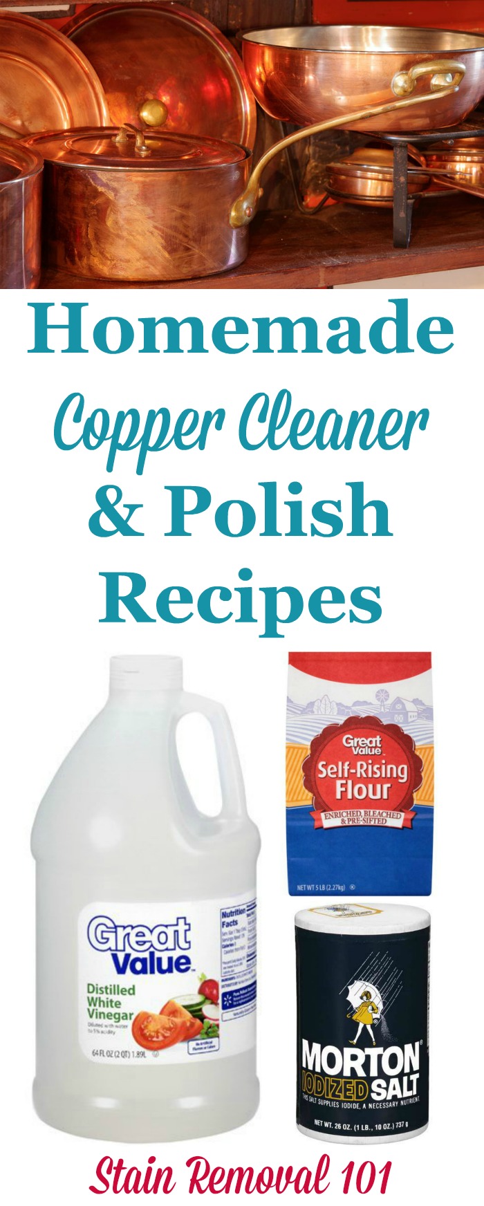 How to Clean and Polish Copper Easily  How to clean copper, Cleaning wood,  How to clean metal