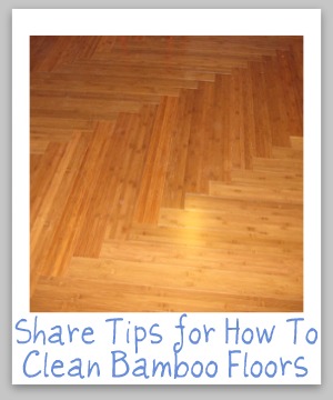 How to Clean Bamboo Floors 