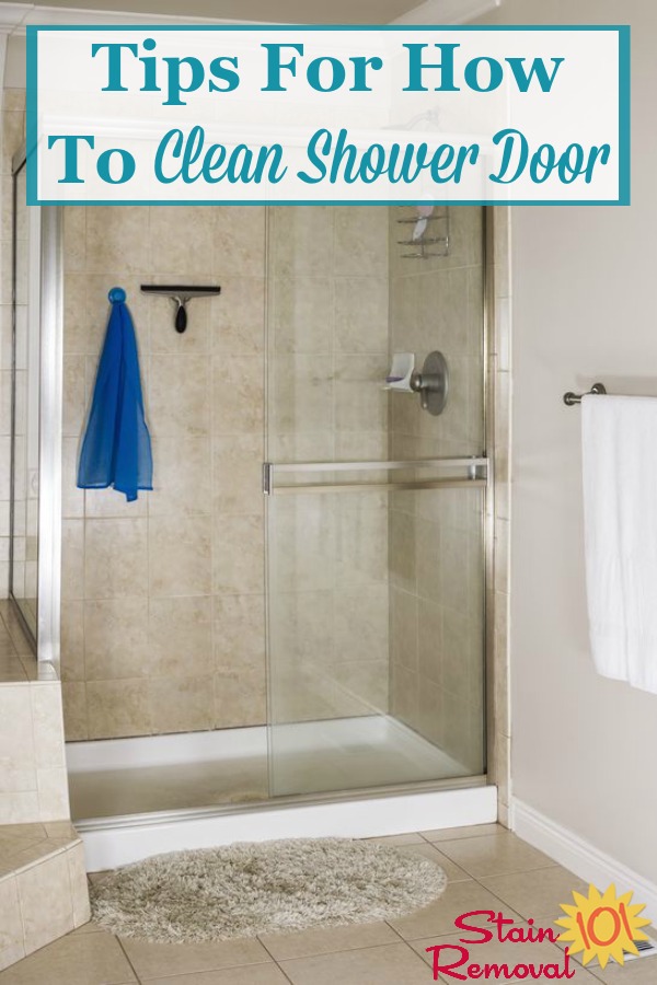 Tips & Hints For How To Clean Shower Door