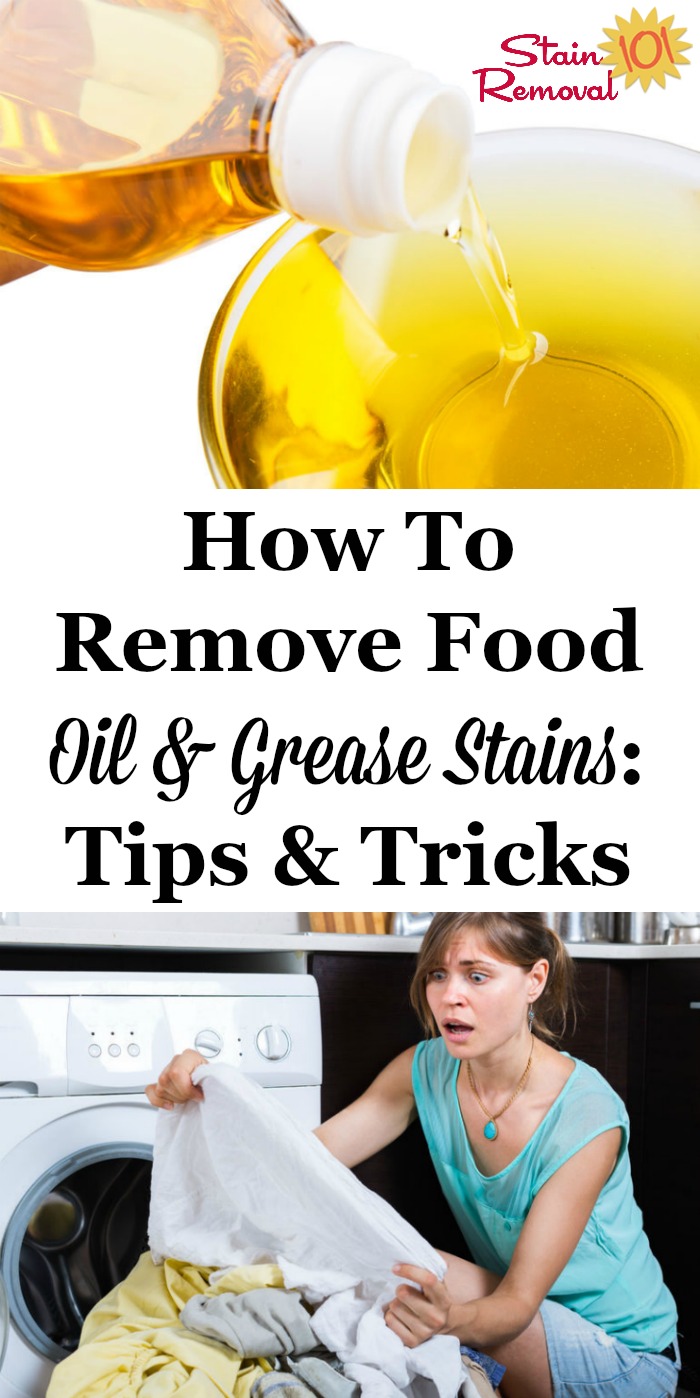How to Clean Up Grease & Other Cooking Stains