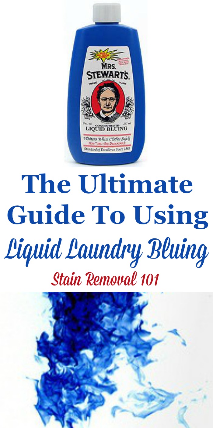 What Is Laundry Bluing And How Can You Use It To Whiten Your Whites?