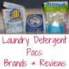 laundry detergent pacs