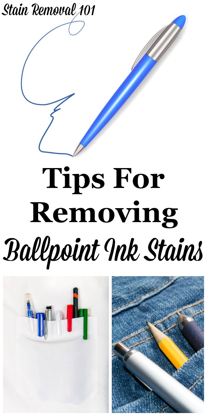 How to remove ink stains from clothes  YouTube