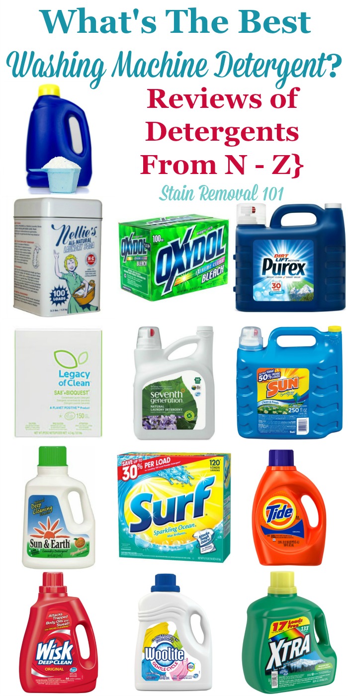 laundry detergent comparison