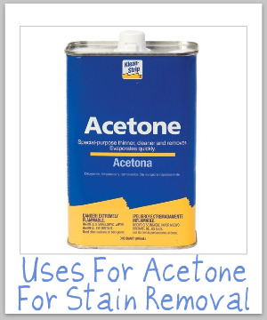 acetone uses