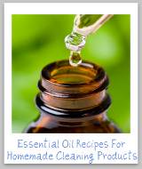 Essential Oil Use Chart For Homemade Cleaners & Laundry Products