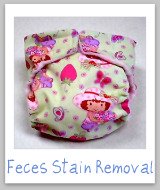 feces stains