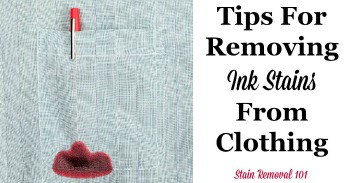 Simple Ways to Get Dried Ink Out of Clothes: 11 Steps