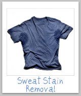 remove sweat stains