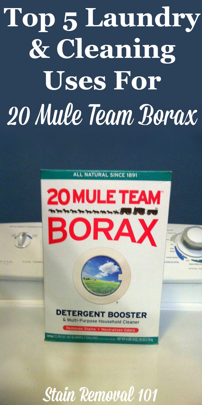 20 Mule Team Borax No Scent Detergent Booster and Household