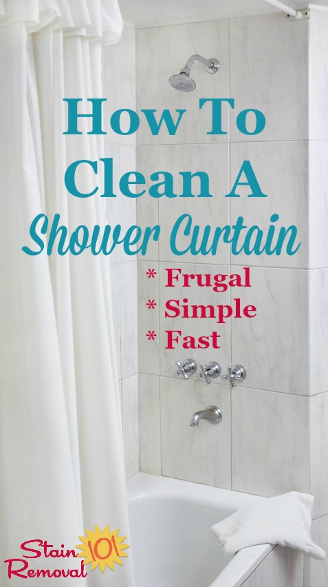 How To Clean Shower Curtain Documentride5