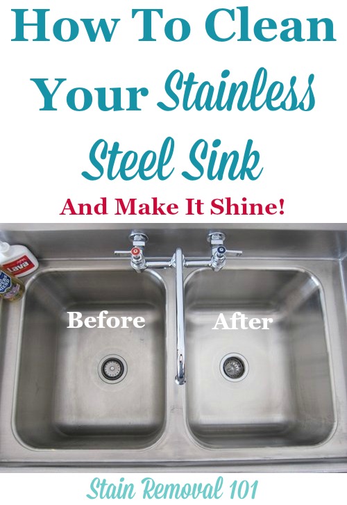 Stainless steel faucet stains. How to clean it? : r/CleaningTips