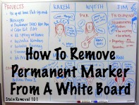 How To Remove Permanent Marker