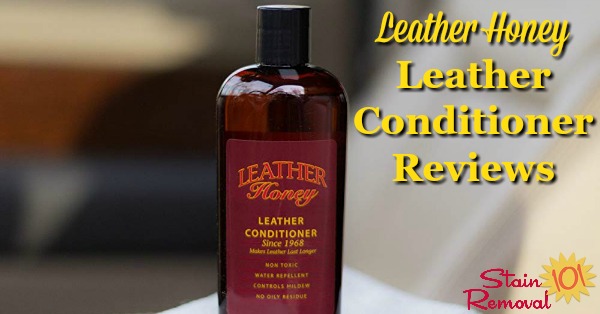 Non-Toxic Leather Conditioner- Leather Honey