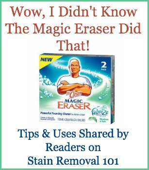 Magic Erasers: What They are And How to Use Them