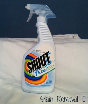 Shout Free Laundry Stain Remover, Active Enzyme Formula is Dye