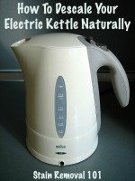 How To Descale An Electric Tea Kettle To Remove Hard Water Buildup