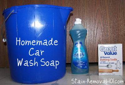 Homemade Car Wash Soap Recipes